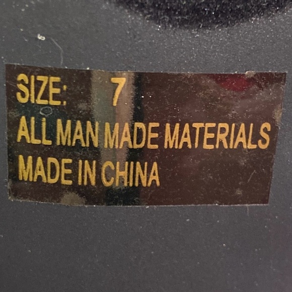 Qupid Women's 7 Blue & Zebra Pattern Heels - Picture 8 of 8